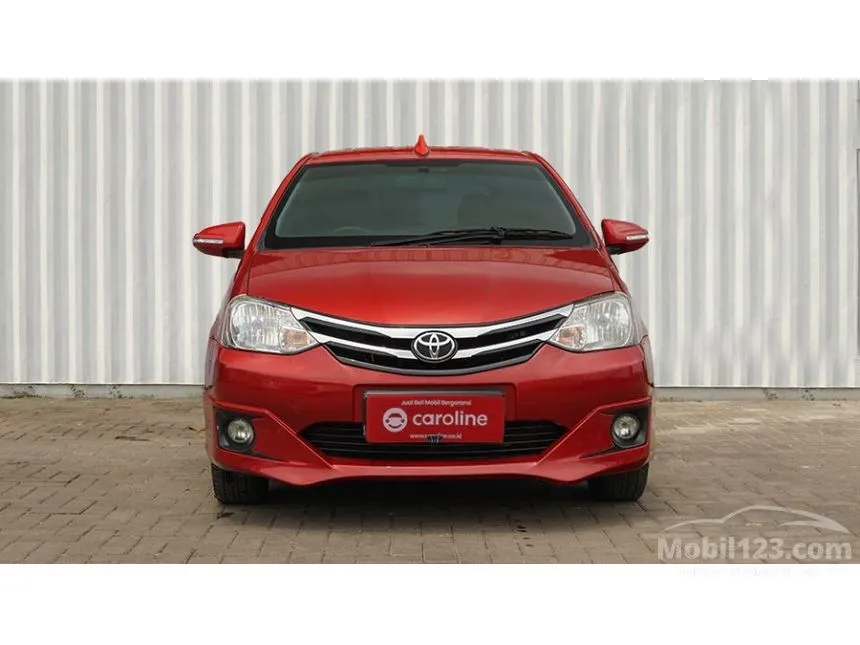 Jual Mobil Toyota Etios Valco 2015 G 1.2 di Jawa Barat Manual Hatchback Merah Rp 100.000.000