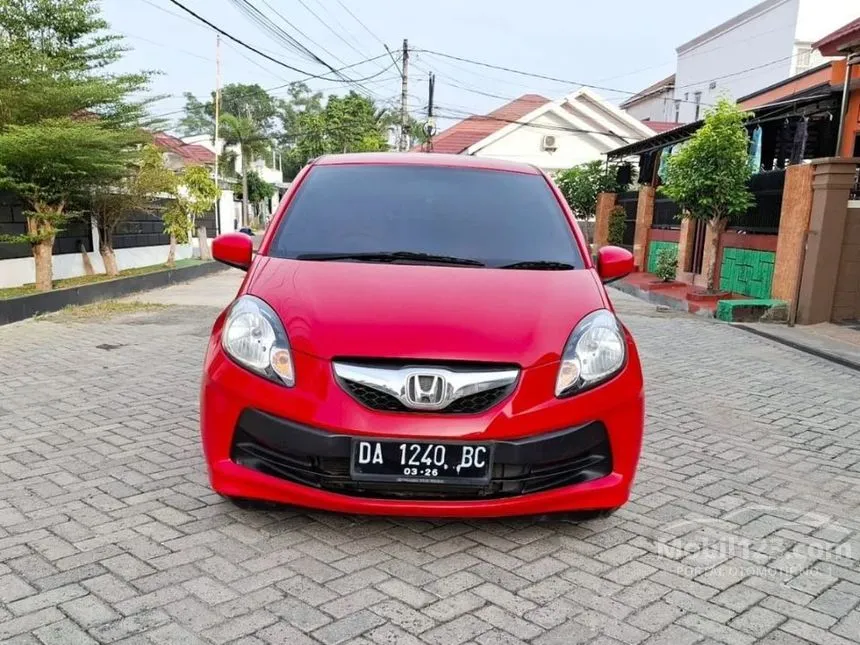 Jual Mobil Honda Brio 2016 S 1.2 di Kalimantan Selatan Automatic Hatchback Merah Rp 135.000.000