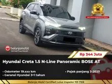 2025 Hyundai Creta 1.5 N Line SUV Non Turbo Panoramic BOSE AT Abu NIK 2025 [ GARANSI 5TH ]