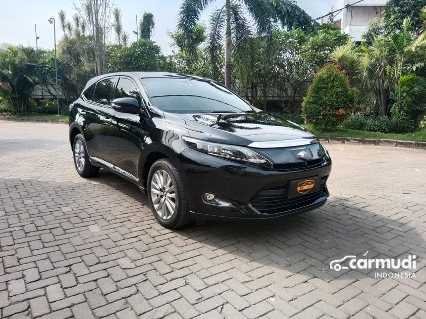 Jual Mobil Toyota Harrier 2015 Premium Advanced 2.0 di DKI Jakarta Automatic SUV Hitam Rp 505.000.000