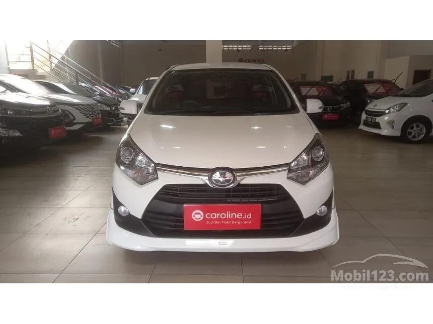 Jual Mobil Toyota Agya 2019 TRD 1.2 di Jawa Barat Manual Hatchback Putih Rp 123.000.000