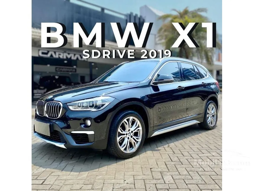 Jual Mobil BMW X1 2019 sDrive18i xLine 1.5 di DKI Jakarta Automatic SUV Hitam Rp 410.000.000