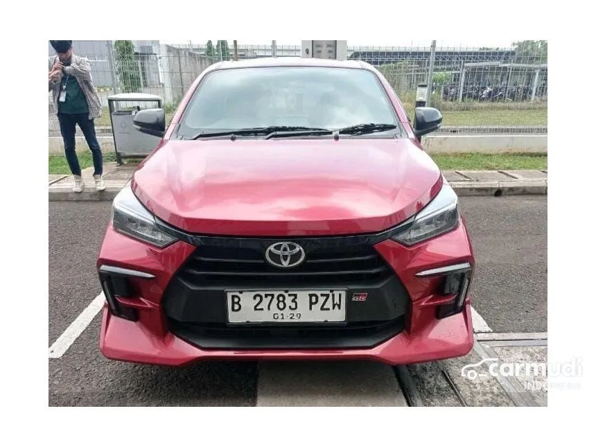 Jual Mobil Toyota Agya 2023 GR Sport 1.2 di DKI Jakarta Automatic Hatchback Merah Rp 202.000.000