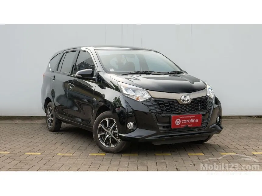 Jual Mobil Toyota Calya 2024 G 1.2 di Banten Automatic MPV Hitam Rp 155.000.000