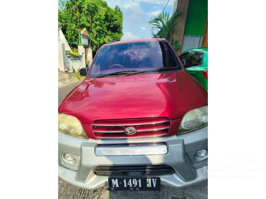 Jual Mobil Daihatsu Taruna 1999 CSX 1.5 di Jawa Timur Manual SUV Merah Rp 62.500.000