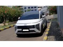 2023 Hyundai Stargazer 1.5 Prime MPV putih km 19 ribuan