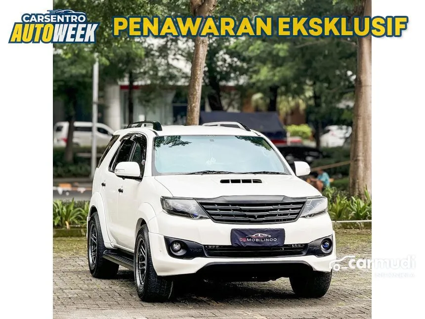 Jual Mobil Toyota Fortuner 2013 G VNT 2.5 di Jawa Tengah Automatic SUV Putih Rp 285.000.000