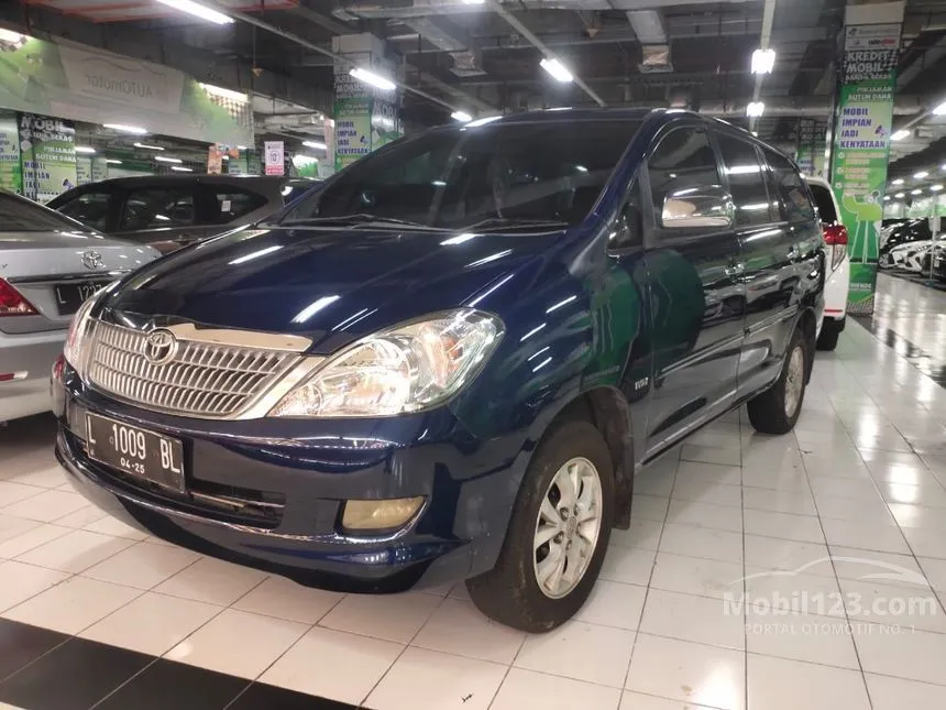 Jual Mobil Toyota Kijang Innova 2006 V Extra 2.0 di Jawa Timur Automatic MPV Biru Rp 105.000.000