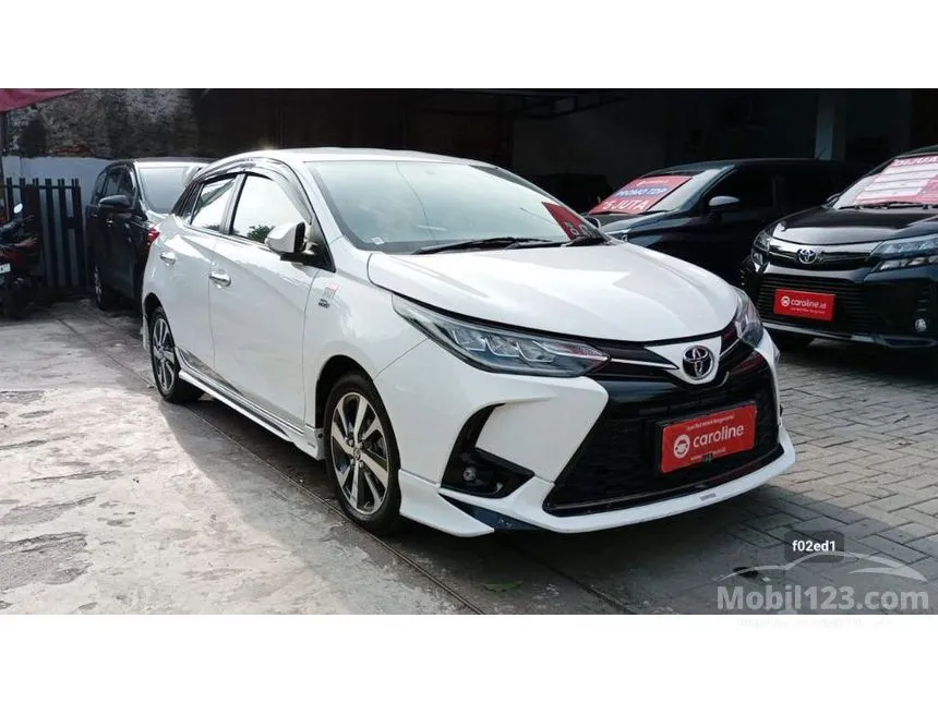 Jual Mobil Toyota Yaris 2021 GR Sport 3 AB 1.5 di Jawa Barat Automatic Hatchback Putih Rp 227.000.000
