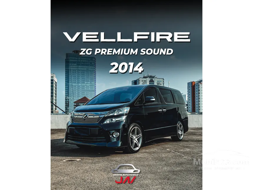 2014 Toyota Vellfire ZG MPV