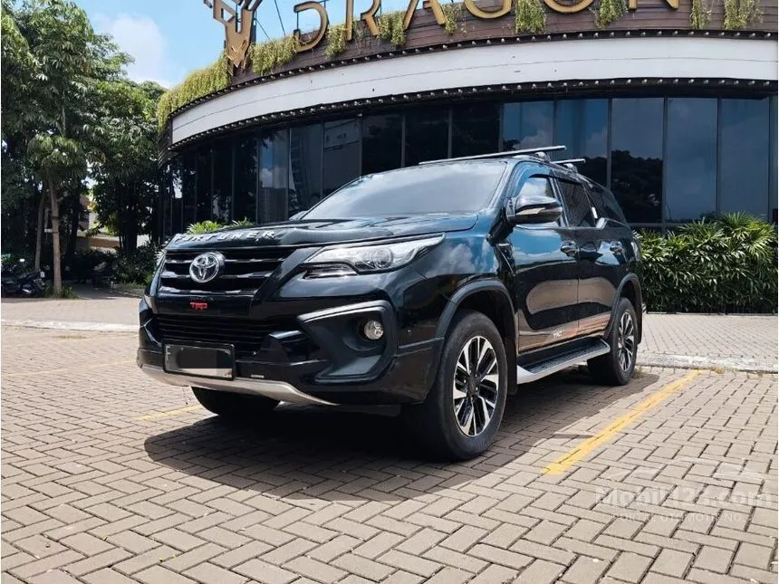 Jual Mobil Toyota Fortuner 2018 TRD 2.4 di Jawa Barat Automatic SUV Hitam Rp 369.500.000