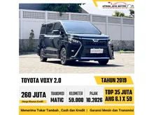 2019 Toyota Voxy 2.0 MPV Matic Hitam Bonus Coating Bonus BBN Harga Termurah