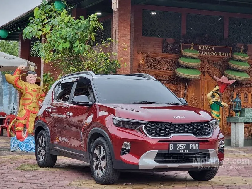 Jual Mobil KIA Sonet 7 2022 Premiere 1.5 di Banten Automatic Wagon Merah Rp 236.000.000