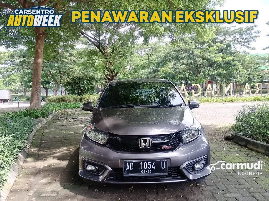 Jual Mobil Honda Brio 2021 RS 1.2 di Jawa Tengah Automatic Hatchback Abu