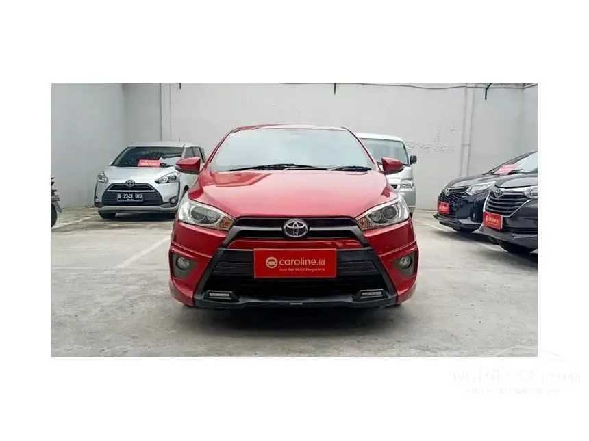 Jual Mobil Toyota Yaris 2014 TRD Sportivo 1.5 di Jawa Barat Automatic Hatchback Merah Rp 143.000.000