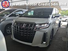2018 Toyota Alphard 2.5 SC NFL Package MPV