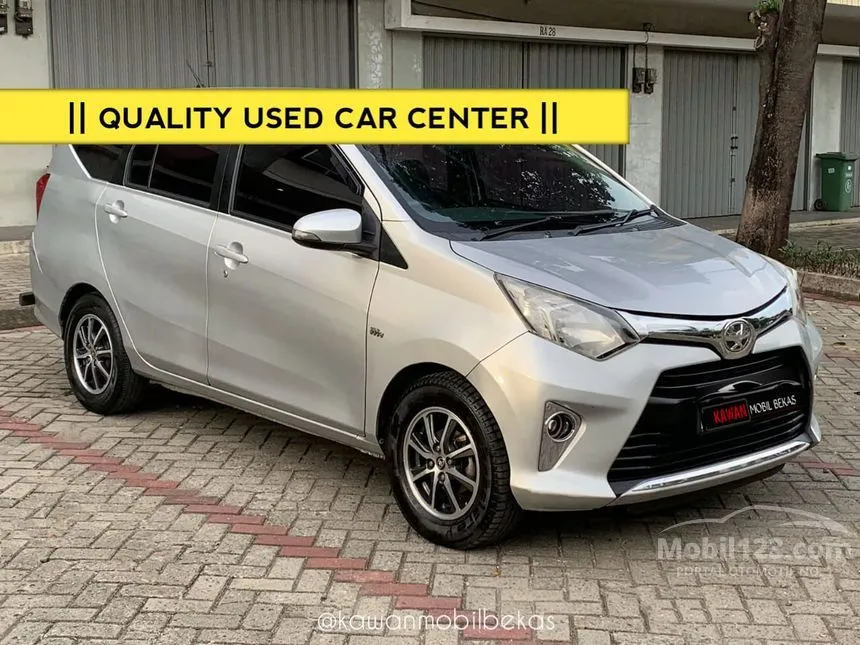 Jual Mobil Toyota Calya 2016 G 1.2 di DKI Jakarta Automatic MPV Silver Rp 95.000.000
