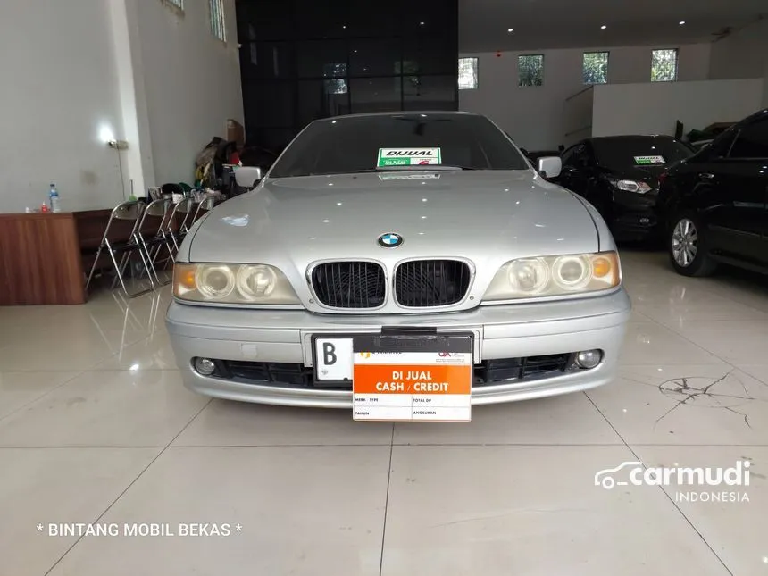 Jual Mobil BMW 520i 2002 2.2 di DKI Jakarta Automatic Sedan Abu