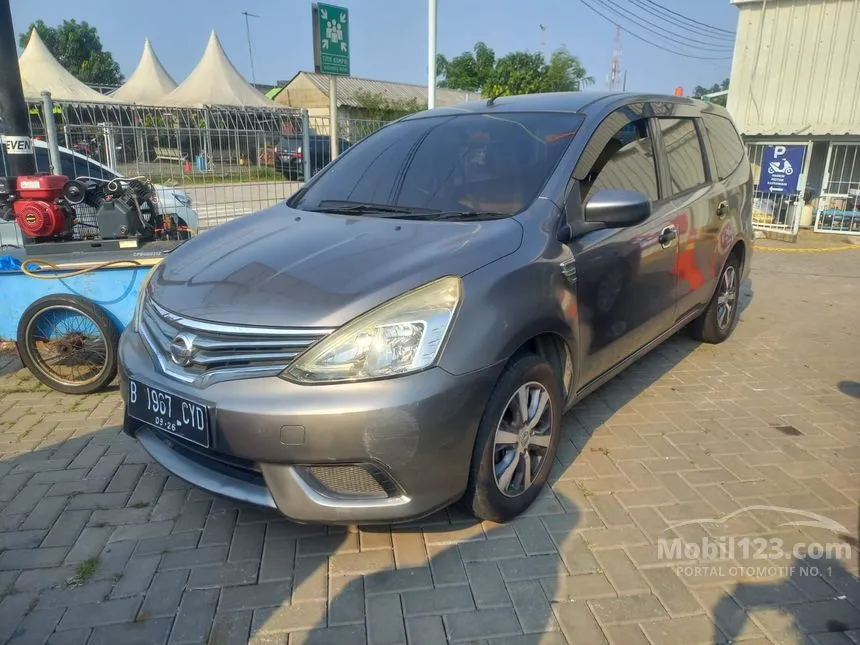 Jual Mobil Nissan Grand Livina 2016 SV 1.5 di Jawa Barat Automatic MPV Abu