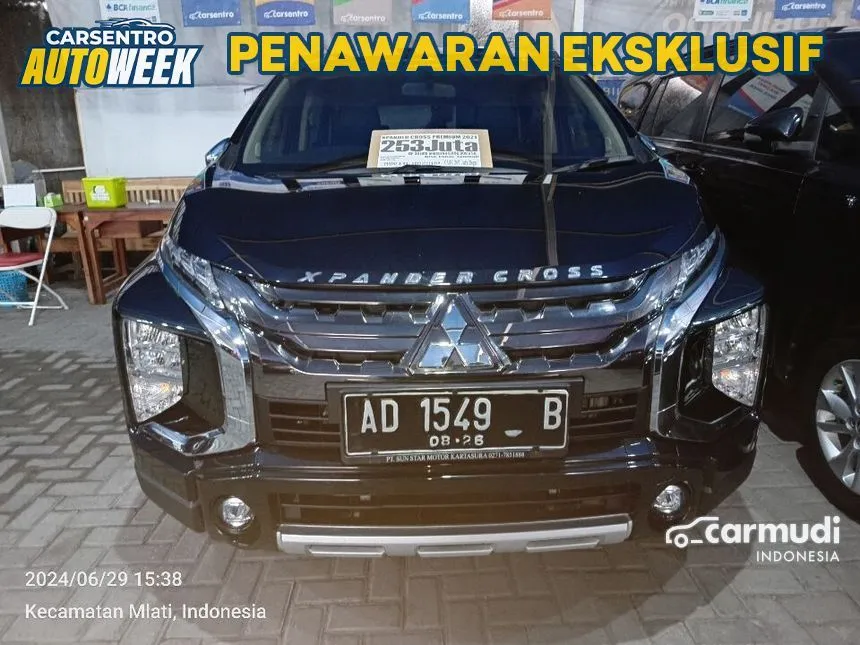 Jual Mobil Mitsubishi Xpander 2021 CROSS Premium Package 1.5 di Yogyakarta Automatic Wagon Hitam Rp 253.000.000