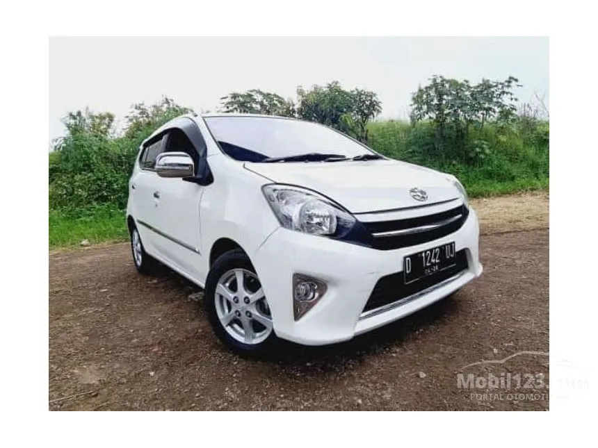 Jual Mobil Toyota Agya 2014 G 1.0 di Jawa Barat Automatic Hatchback Putih Rp 98.000.000