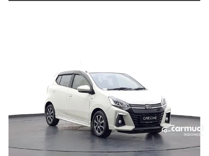 Jual Mobil Daihatsu Ayla 2021 R 1.2 di Banten Automatic Hatchback Putih Rp 135.000.000