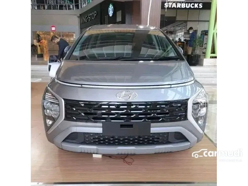 Jual Mobil Hyundai Stargazer 2024 Essential 1.5 di Bengkulu Manual Wagon Silver Rp 263.500.000
