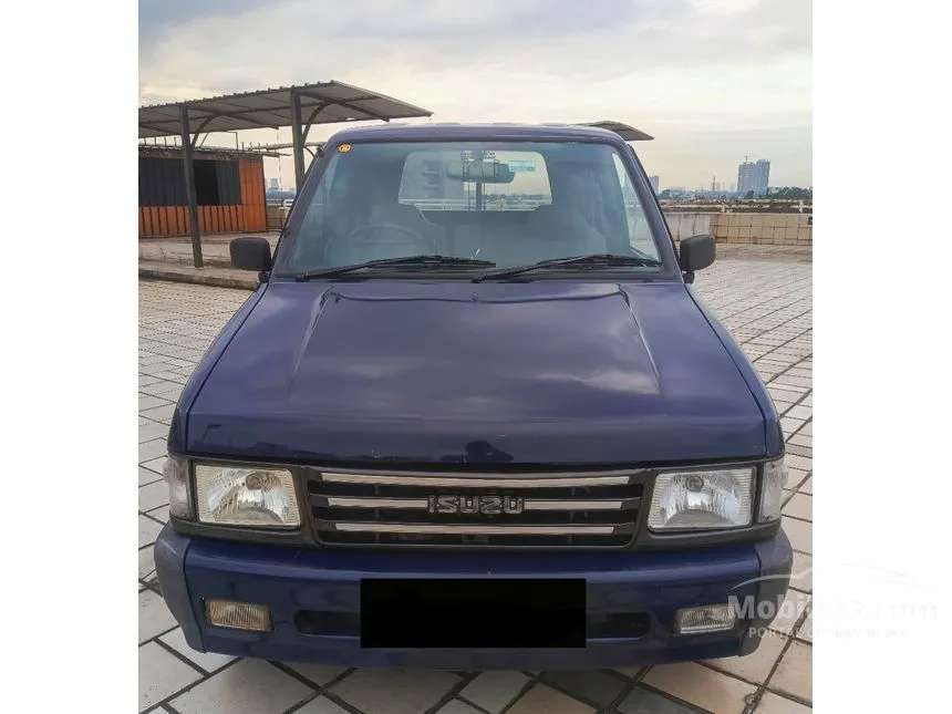 Jual Mobil Isuzu Pickup 2008 Standard Single Cab 2.5 di Banten Manual Pickup Biru Rp 95.000.000
