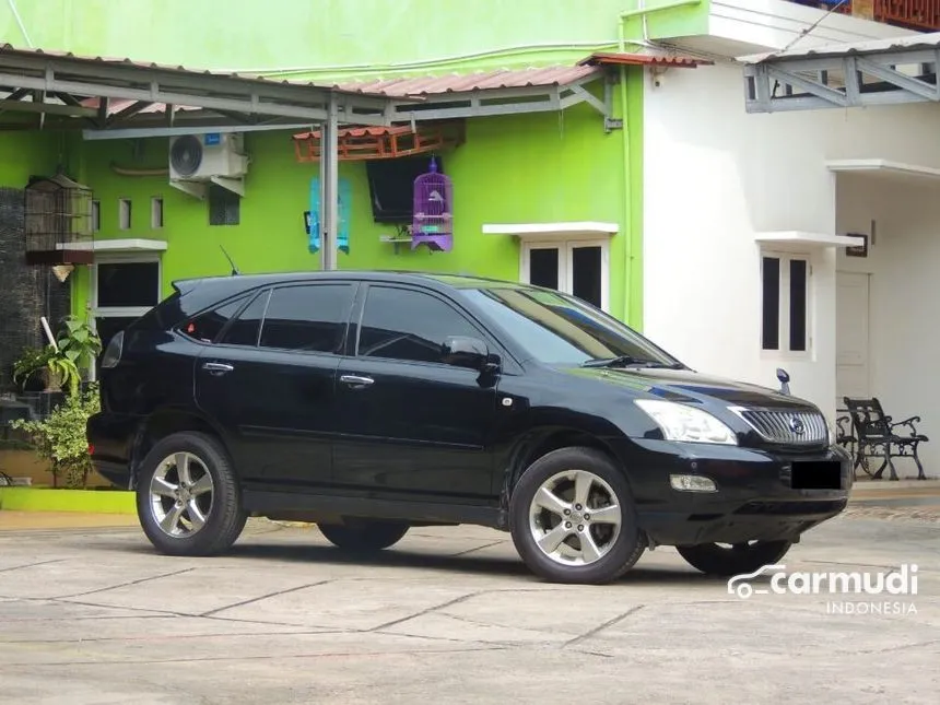 Jual Mobil Toyota Harrier 2008 240G 2.4 di Jawa Barat Automatic SUV Hitam Rp 145.000.000