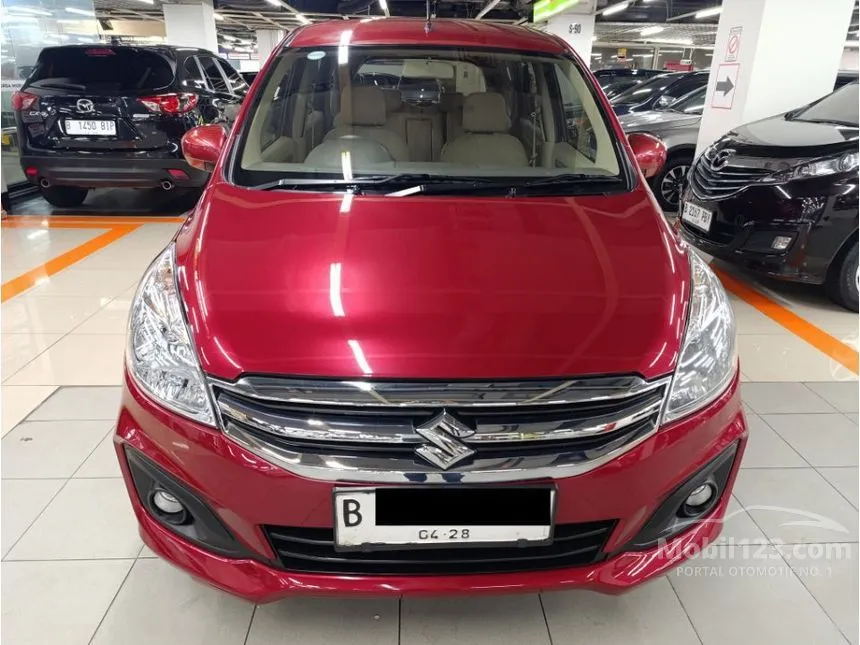 Jual Mobil Suzuki Ertiga 2017 GL 1.4 di DKI Jakarta Automatic MPV Merah Rp 130.000.000