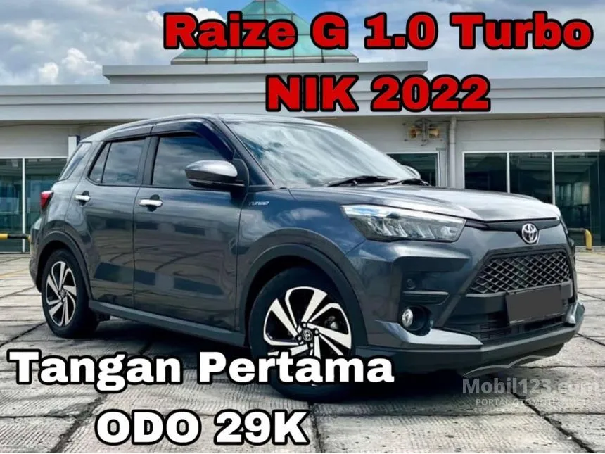 Jual Mobil Toyota Raize 2022 G 1.0 di Jawa Barat Automatic Wagon Abu
