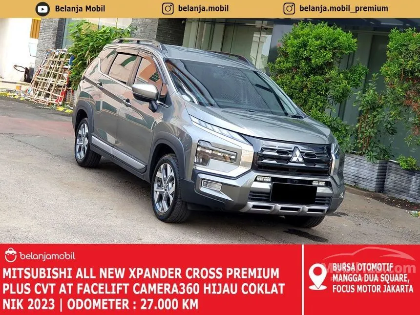 Jual Mobil Mitsubishi Xpander Cross 2023 Premium 1.5 di DKI Jakarta Automatic MPV Hijau Rp 278.000.000