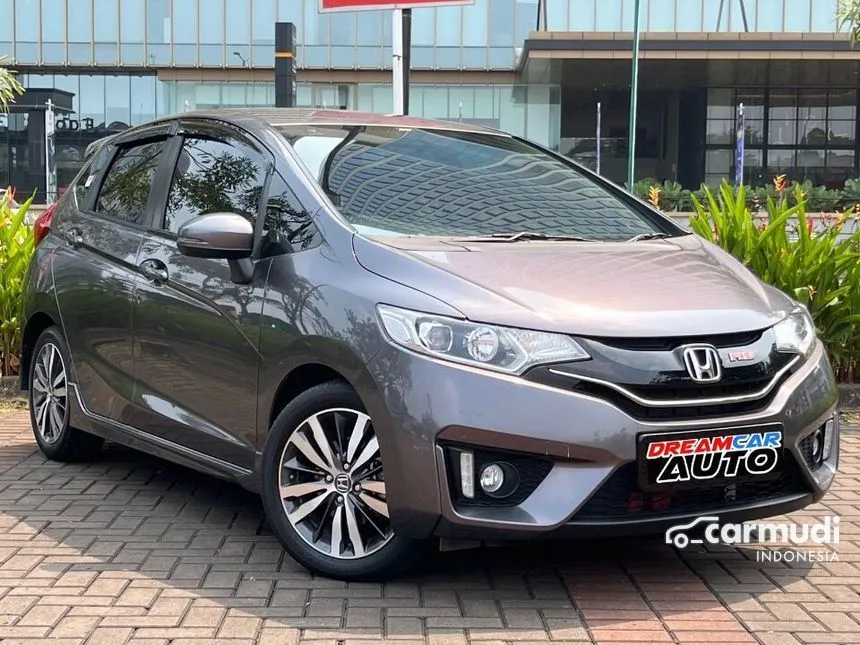 Jual Mobil Honda Jazz 2014 RS 1.5 di Banten Automatic Hatchback Abu