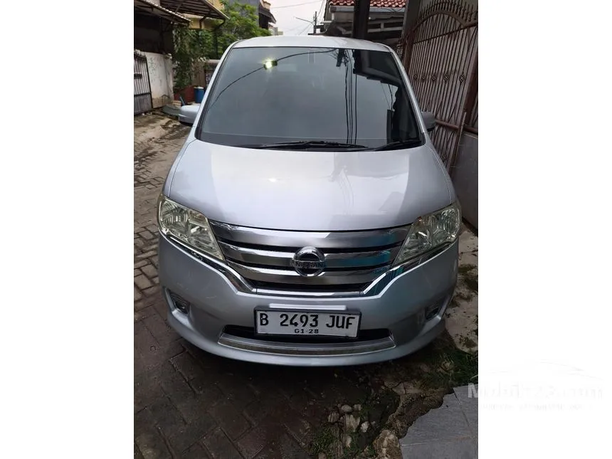 Jual Mobil Nissan Serena 2013 Highway Star 2.0 di Banten Automatic MPV Silver Rp 133.500.000