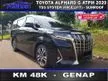 Jual Mobil Toyota Alphard 2020 G 2.5 di DKI Jakarta Automatic Van Wagon Hitam Rp 935.000.000