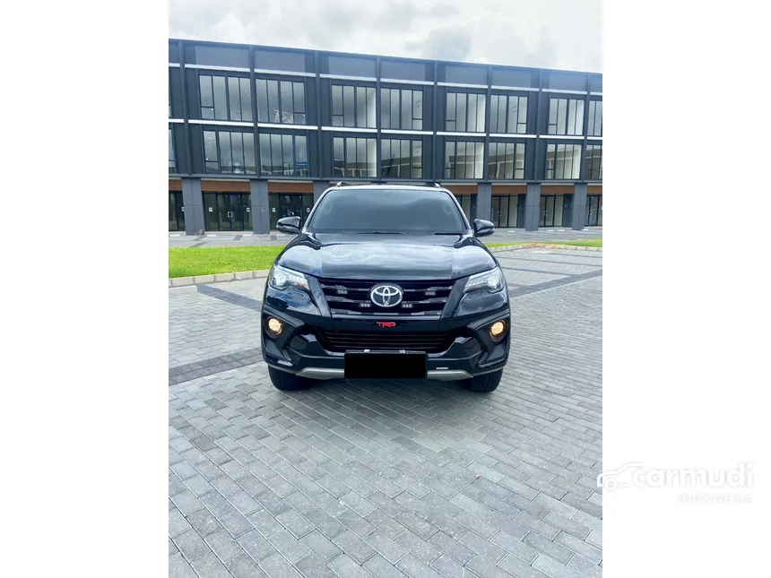 Jual Mobil Toyota Fortuner 2018 VRZ 4X2 2.4 di DKI Jakarta Automatic SUV Hitam Rp 375.000.000