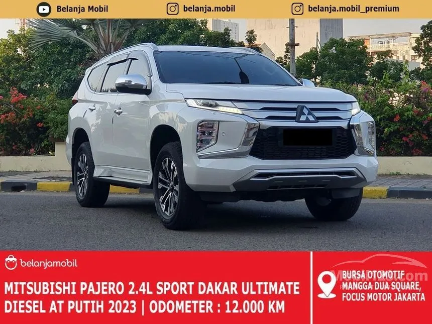 Jual Mobil Mitsubishi Pajero Sport 2023 Dakar Ultimate 2.4 di Jawa Barat Automatic SUV Putih Rp 521.000.000
