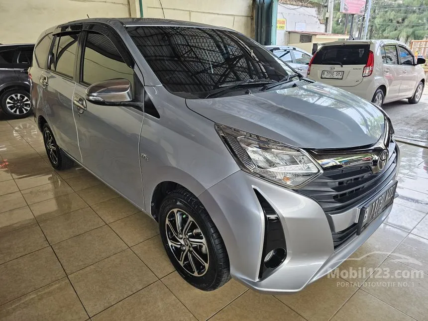 Jual Mobil Toyota Calya 2021 G 1.2 di Jawa Barat Automatic MPV Silver Rp 130.000.000