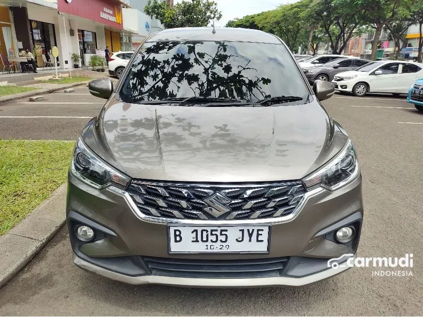Jual Mobil Suzuki Ertiga 2022 Hybrid GX 1.5 di Banten Automatic MPV Coklat Rp 205.000.000