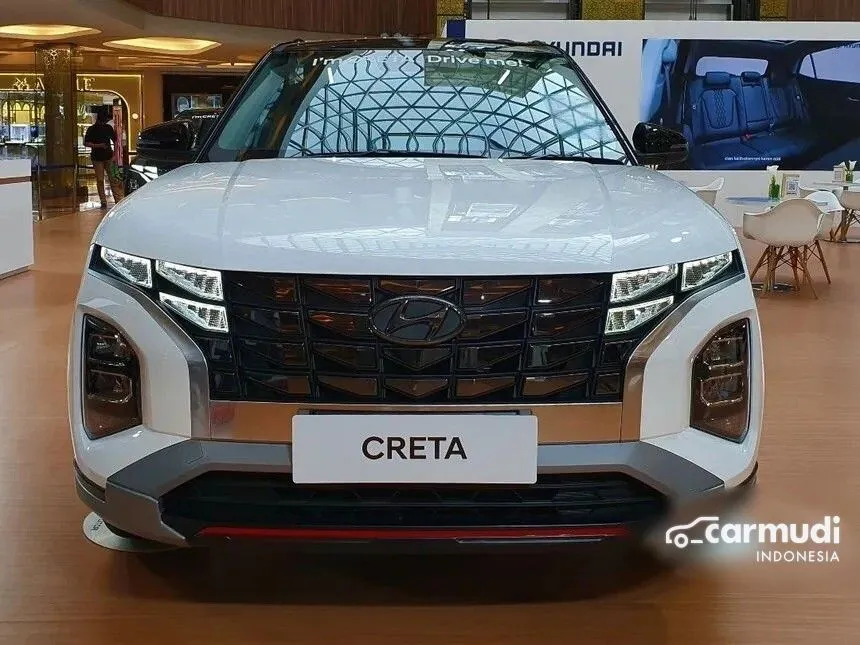 Jual Mobil Hyundai Creta 2024 Prime 1.5 di Jawa Barat Automatic Wagon Putih Rp 333.440.000
