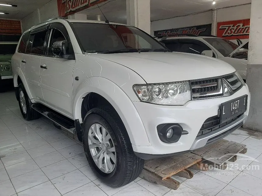 Jual Mobil Mitsubishi Pajero Sport 2014 Exceed 2.5 di Jawa Timur Automatic SUV Putih Rp 258.000.000