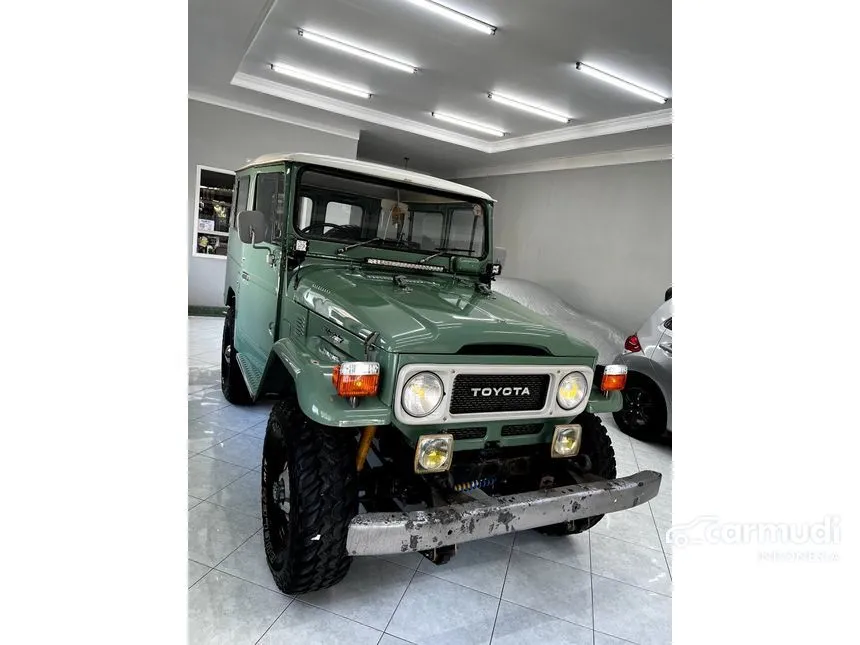 Jual Mobil Toyota Land Cruiser 1981 4.2 di DKI Jakarta Manual Jeep Hijau Rp 399.000.000