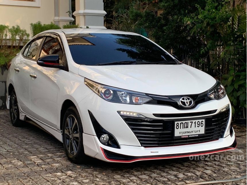 Toyota Yaris Ativ 2019 S+ 1.2 in ภาคใต้ Automatic Sedan สีขาว for 509,000 Baht - 6516180 ...