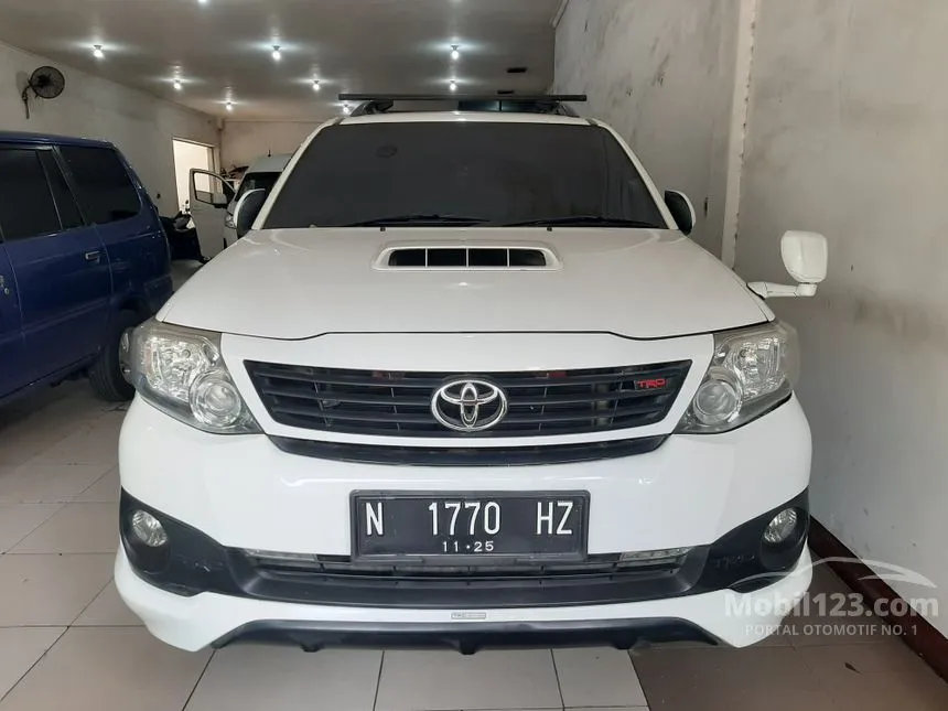 Jual Mobil Toyota Fortuner 2014 G TRD 2.5 di Jawa Timur Automatic SUV Putih Rp 315.000.000