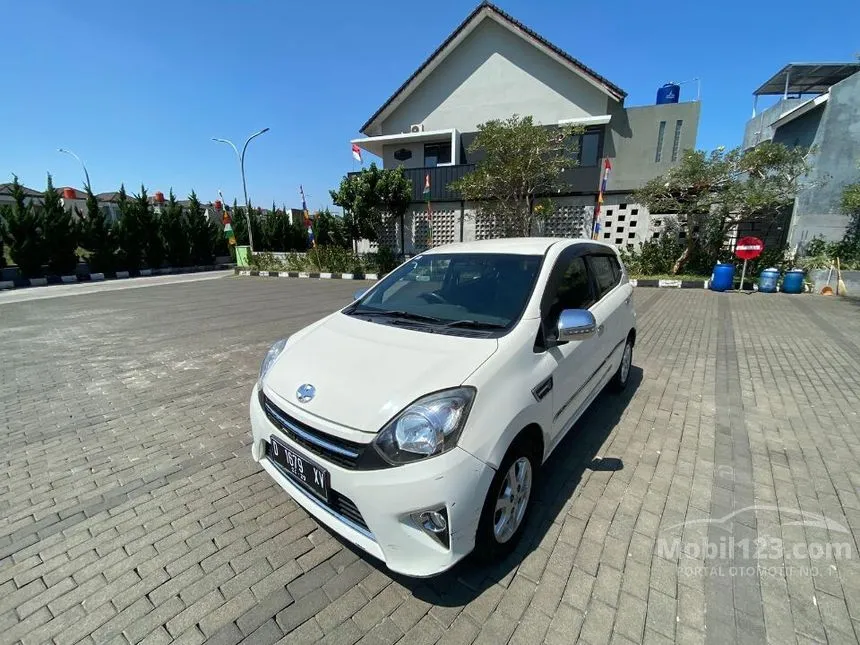 Jual Mobil Toyota Agya 2015 G 1.0 di Jawa Barat Manual Hatchback Putih Rp 85.000.000