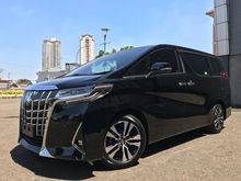 ALPHARD 2.5 G ATPM 2018 NEW MODEL BLACK ON BEIGE