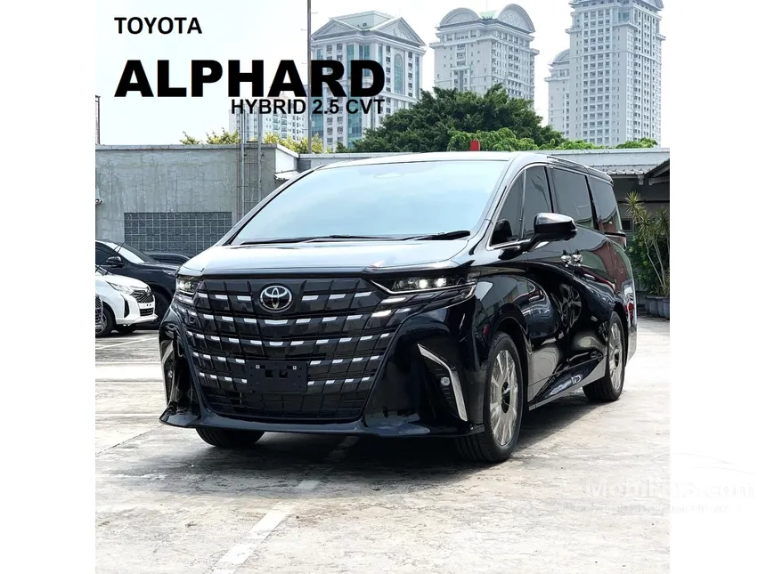 Jual Mobil Toyota Alphard 2024 HEV 2.5 di Jawa Barat Automatic MPV Hitam Rp 1.670.000.000