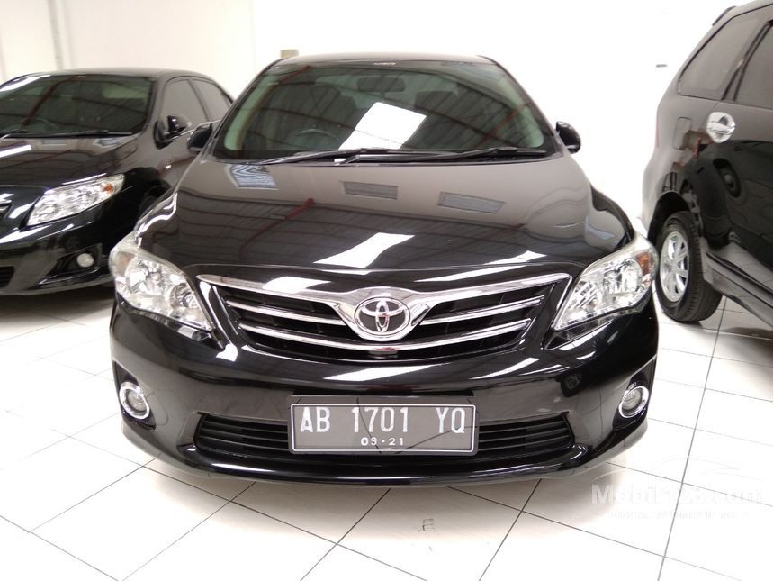 Jual Mobil Toyota Corolla Altis 2011 G 1.8 di Yogyakarta Automatic Sedan Hitam Rp 157