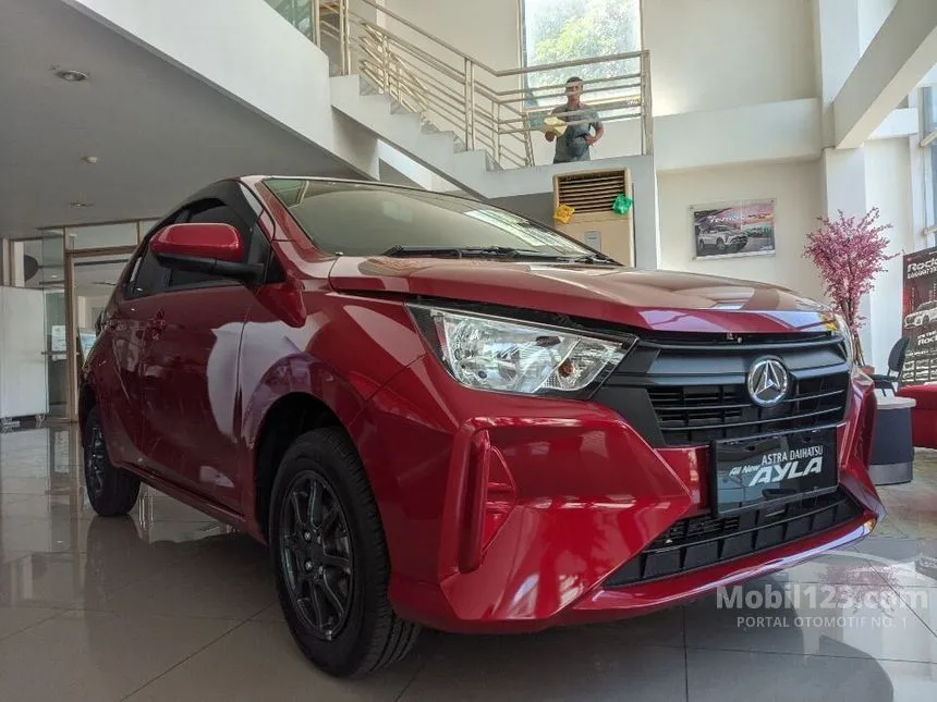 Jual Mobil Daihatsu Ayla 2024 X 1.0 di Jawa Barat Automatic Hatchback Merah Rp 160.000.000
