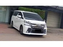 2015 Toyota Vellfire 2.5 ZG MPV CBU Pilot Seat AT White On Black NIK 2015 [ LOW KM ]